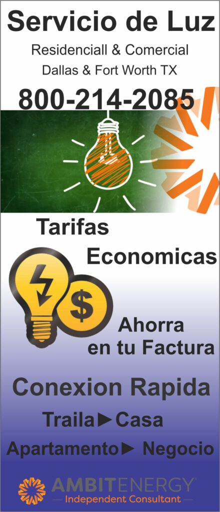 Ambit Energy | Tarifas & Planes Texas 800-214-2085 servicio de electricidad en todo texas llamanos ya y comienza a pagar menos por el mismo servicio