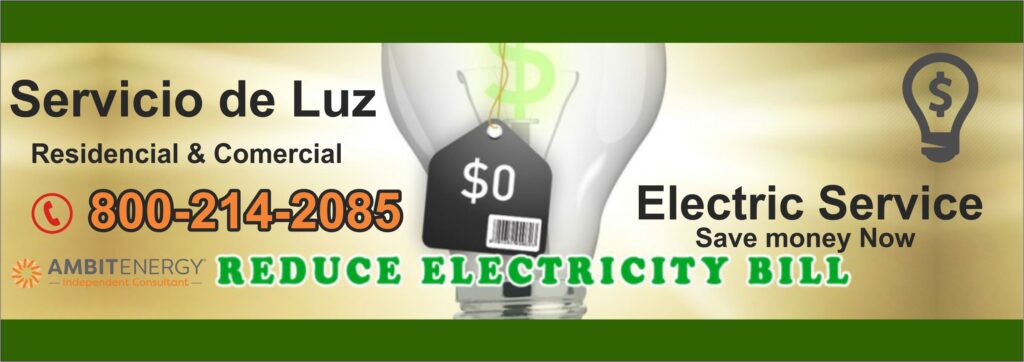 Electricidad Residencial mckinney TX | 8002142085 Ambit Energy tu merjor opcion para ahorrar todo el año en tu servicio de electricidad