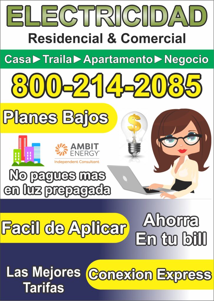 Ambit Energy Electricidad Residencial irving TX | 8002142085 Ambit Energy tu merjor opcion para ahorrar todo el año en tu servicio de electricidad