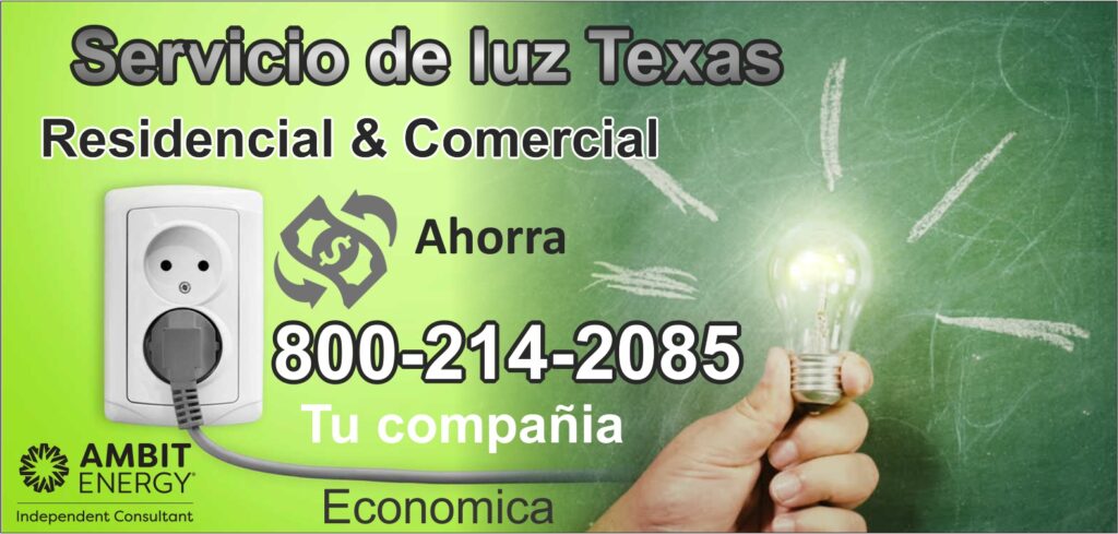 Ambit Energy Español Dallas Tx|8002142085