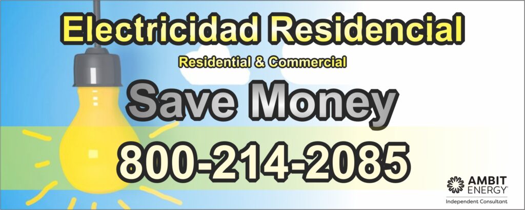 Compañia de Luz Dallas TX | 8002142085, estas buscando servicio de luz para tu negocio Ambit Energy te ofrece una de las mejores tarifas en todo texas, con las que podras pagar menos por el mismo servicio, llamanos 