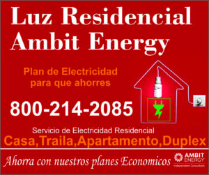 Luz residencial ambit energy