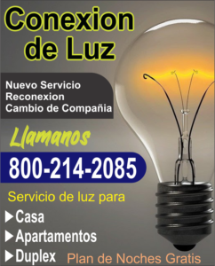 Conexion de luz irving tx llamanos para ayudarte con tu servicio de luz el mismo dia