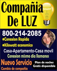 Compañia de luz arlington tx llamanos para darte un estimado gratis sobre nuestros planes y servicios en todo texas